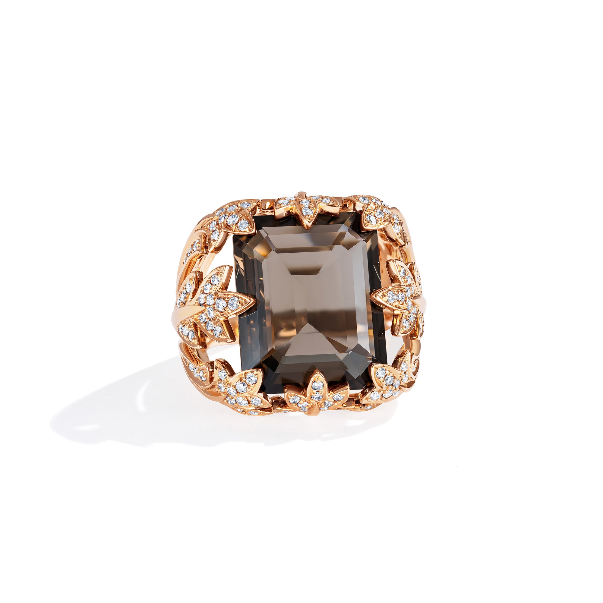 Gola Ring Smoky Quartz