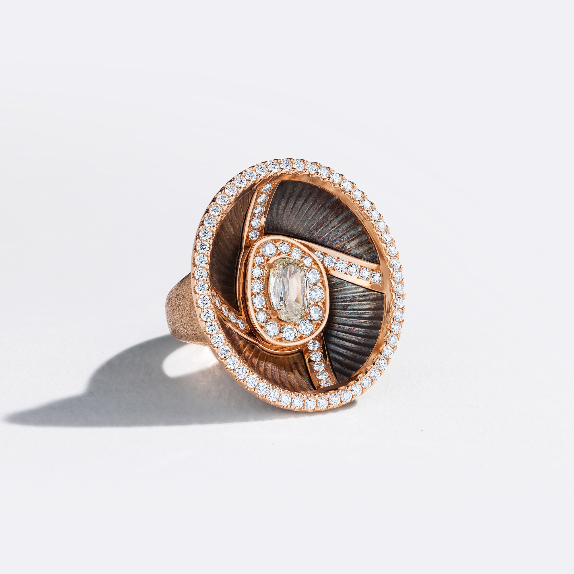 Calabash Bronze & Gold Ring
