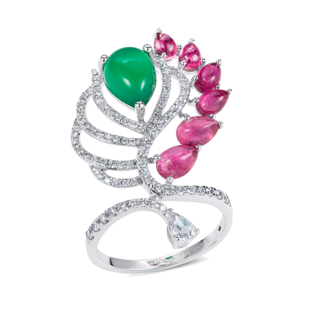 Bird of Paradise Cocktail Ring