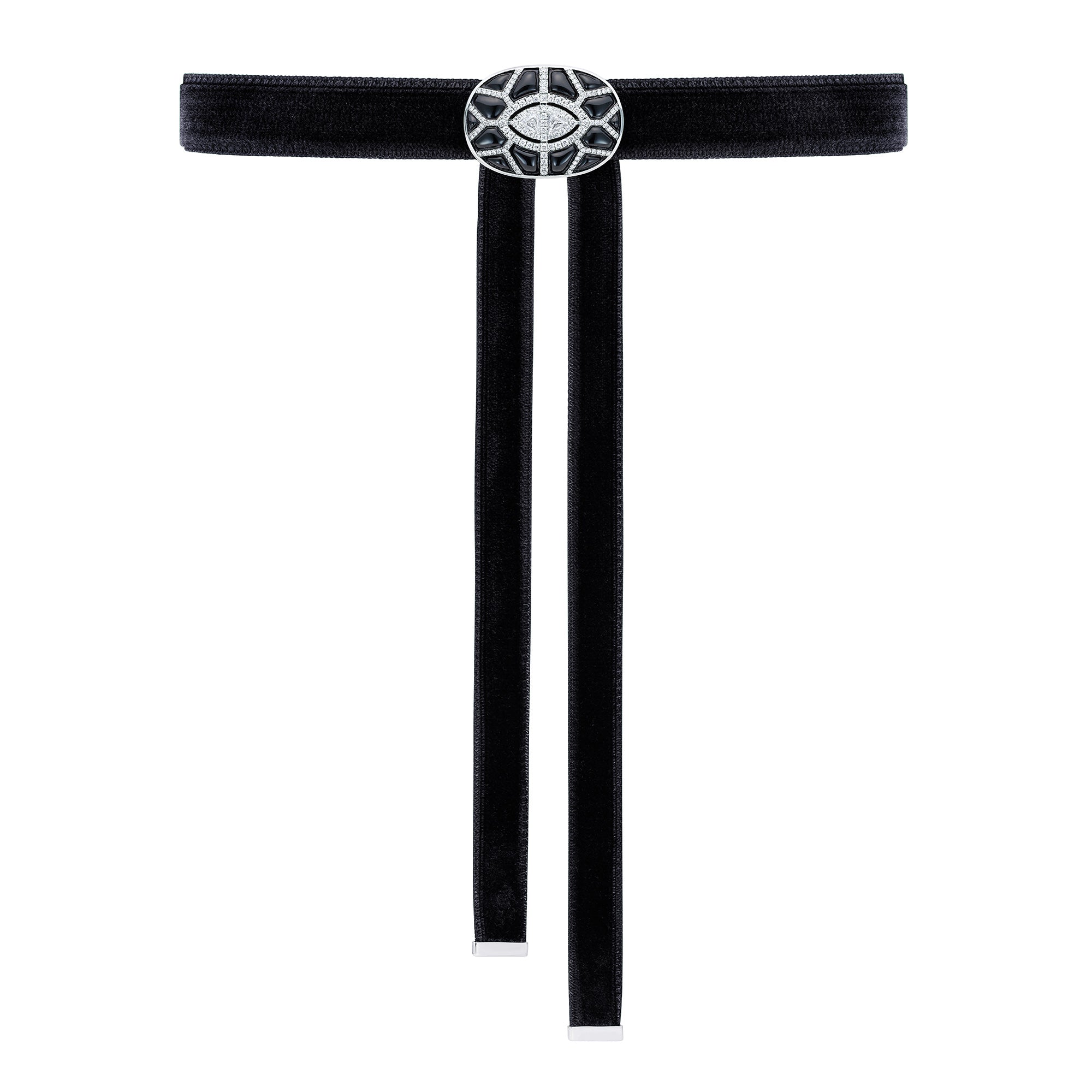Nimi Deco Choker / Pin / Pendant - Noir
