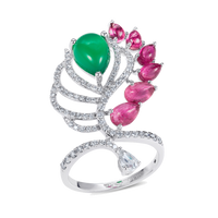 Bird of Paradise Cocktail Ring